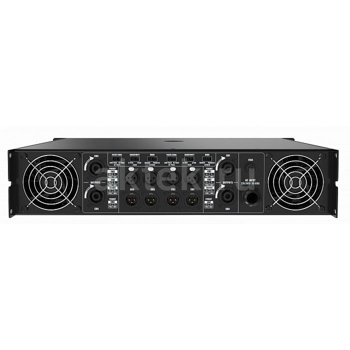Audiocenter PD600 4-канальный усилитель мощности 3
