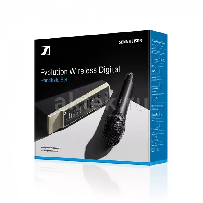 Sennheiser EW-D835-S SET(Q1-6) радиосистема, динамический капсюль, кардиоидная диаграмма 5
