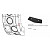 Turbosound ATHENS TCS-FK2 комплект пластин для соединения TCS115B