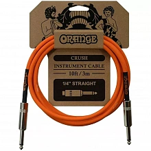 Orange Crush 10ft Straight инструментальный кабель, 3 м