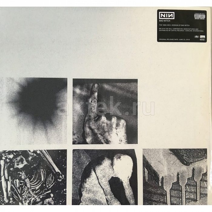 Виниловая пластинка NINE INCH NAILS - BAD WITCH BLACK VINYL 12"