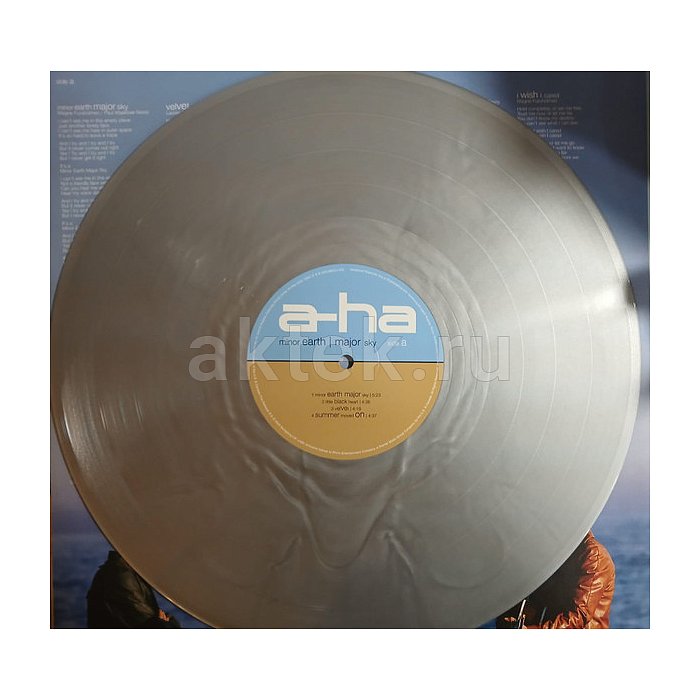 Виниловая пластинка A-HA - MINOR EARTH MAJOR SKY 180 GRAM SILVER VINYL 12" 3