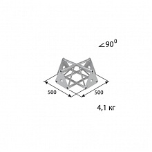 ИМЛАЙТ T28/31-41 стыковочный узел четырёх ферм, угол 90° 2