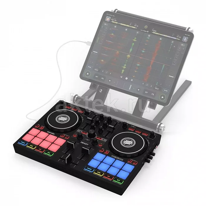 Reloop Ready двухдековый DJ-контроллер с USB-аудиоинтерфейсом 6