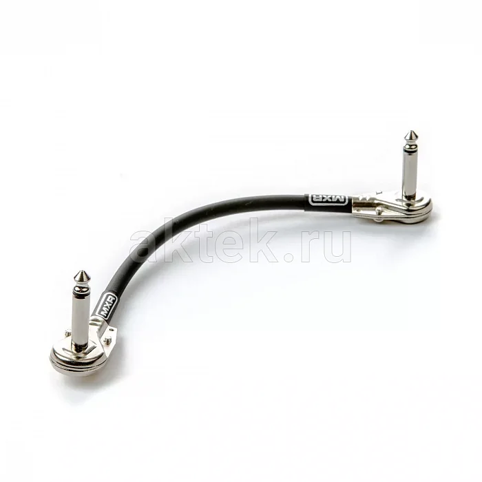 MXR DCP06SI Patch Cable патч-кабель Jack, 15 см, угловые коннекторы