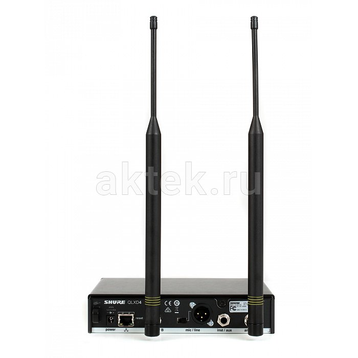 Портативный одноканальный приемник SHURE QLXD4E G51 2