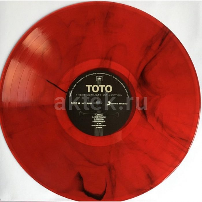 Виниловая пластинка TOTO - THEIR ULTIMATE COLLECTION 180 GRAM BLACK VINYL LIMITED EDITION 12" 3