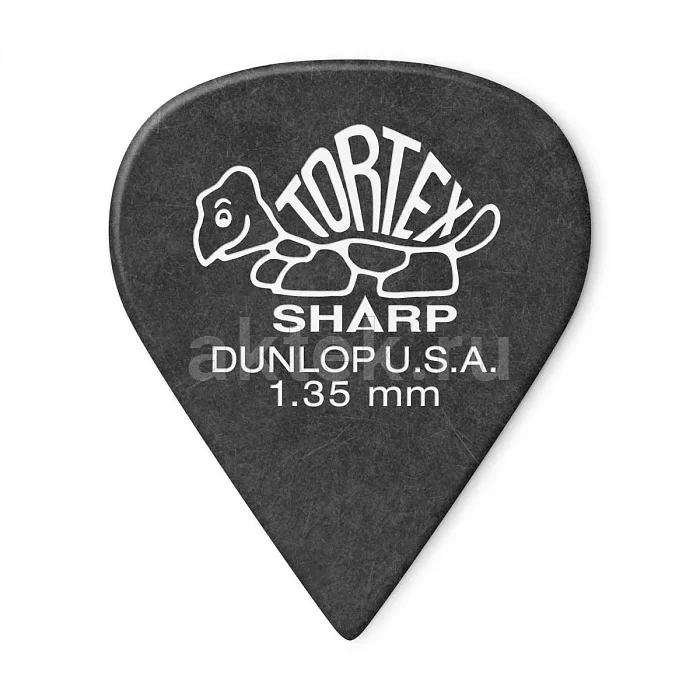 Dunlop 412R135 Tortex Sharp 72Pack медиаторы, 1,35 мм