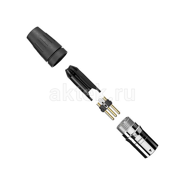 SEETRONIC SCHM3 кабельный XLR-разъём male, три контакта 3