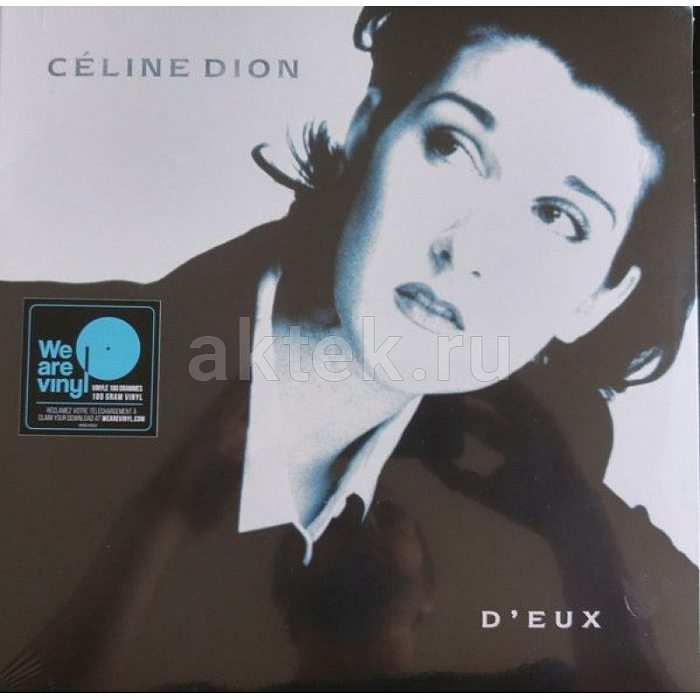 Виниловая пластинка CELINE DION - D EUX 180 GRAM BLACK VINYL 12"