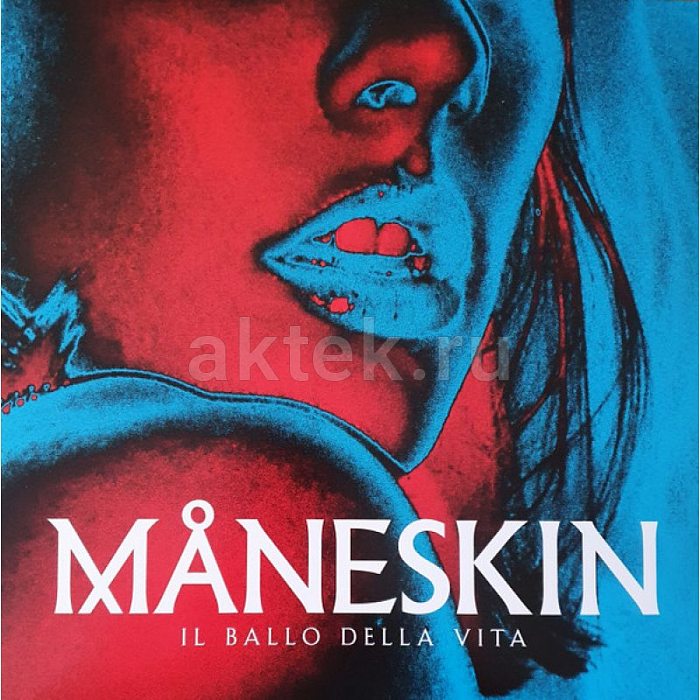 Виниловая пластинка MANESKIN - IL BALLO DELLA VITA VINILE BLU 180 GRAM BLACK VINYL 12"