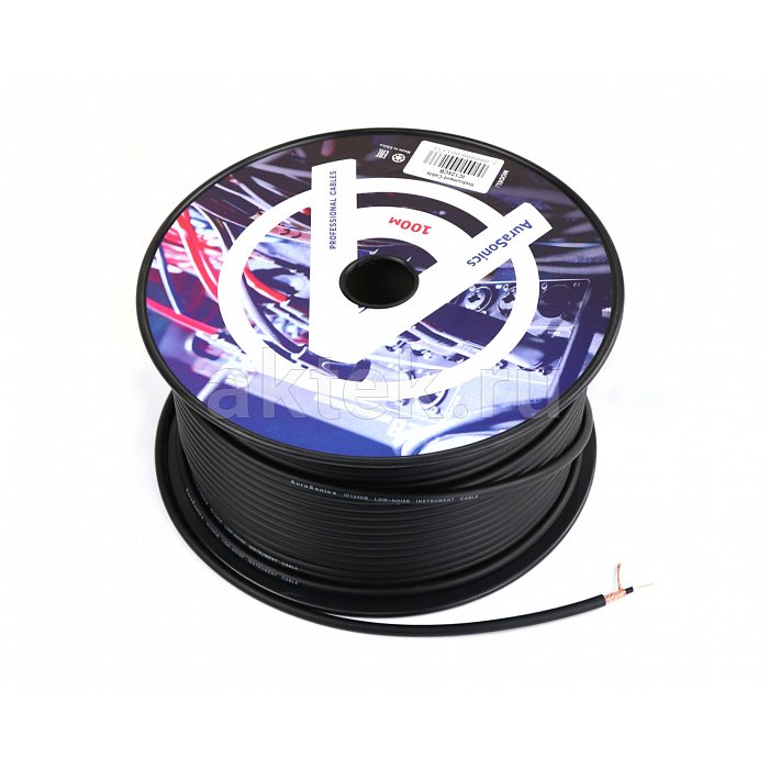 AuraSonics IC124CB инструментальный кабель Ø6 мм, 24 AWG, 0,22 мм²