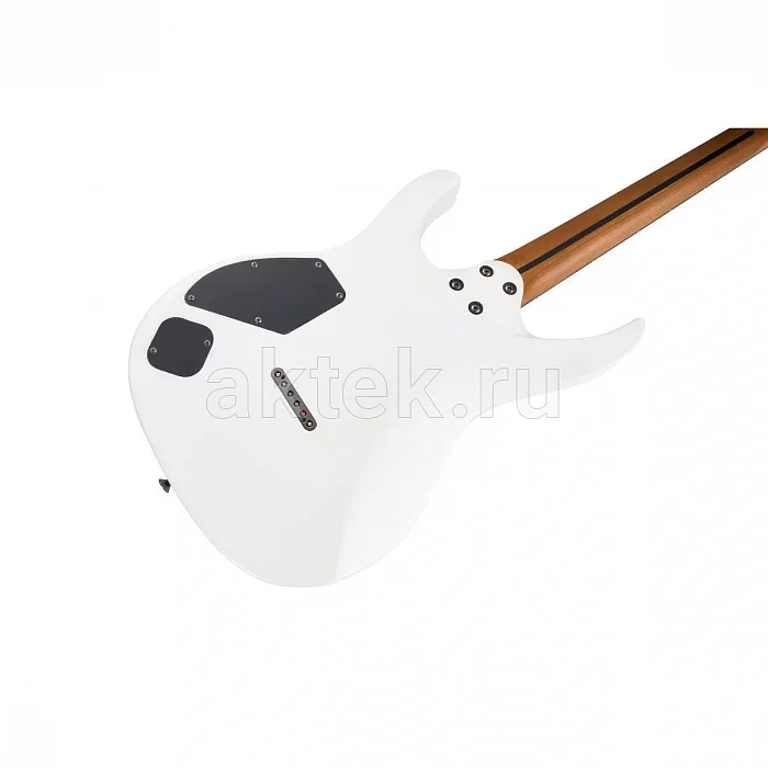 Mooer MMT100 Pearl электрогитара, белый, 24 лада, корпус из ольхи 4