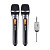 VOLTA US-2R (PRESTO 2 MIC) радиосистема, 2 ручных микрофона