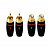 AudioQuest RCA-300 Male (4) RCA-разъём