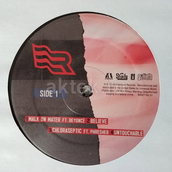 Виниловая пластинка EMINEM - REVIVAL BLACK VINYL 12" 3