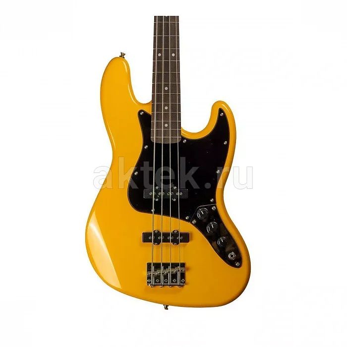 Markbass MB 4 Yellow JB бас-гитара, корпус из тополя 3