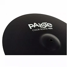 Paiste 18" 900 Color Sound чёрная крэш-тарелка для ударной установки 3