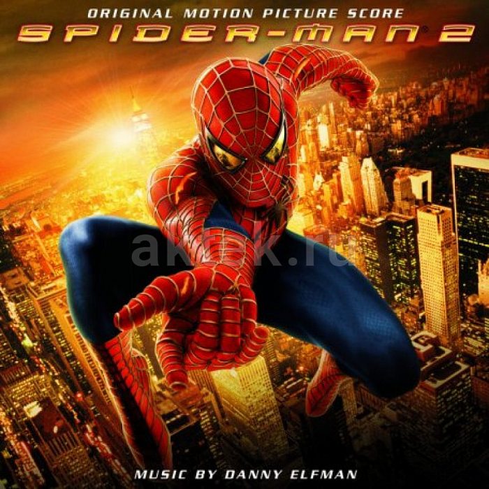 Виниловая пластинка DANNY ELFMAN - OST SPIDER MAN 2 180 GRAM BLACK VINYL 12"