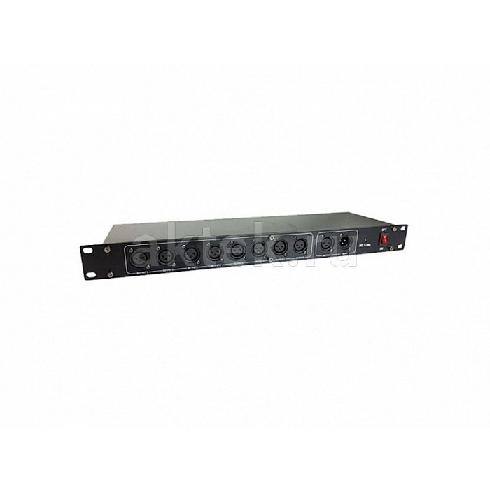 Exell Lighting EXLSPL8 8-канальный DMX-сплиттер сценических линий