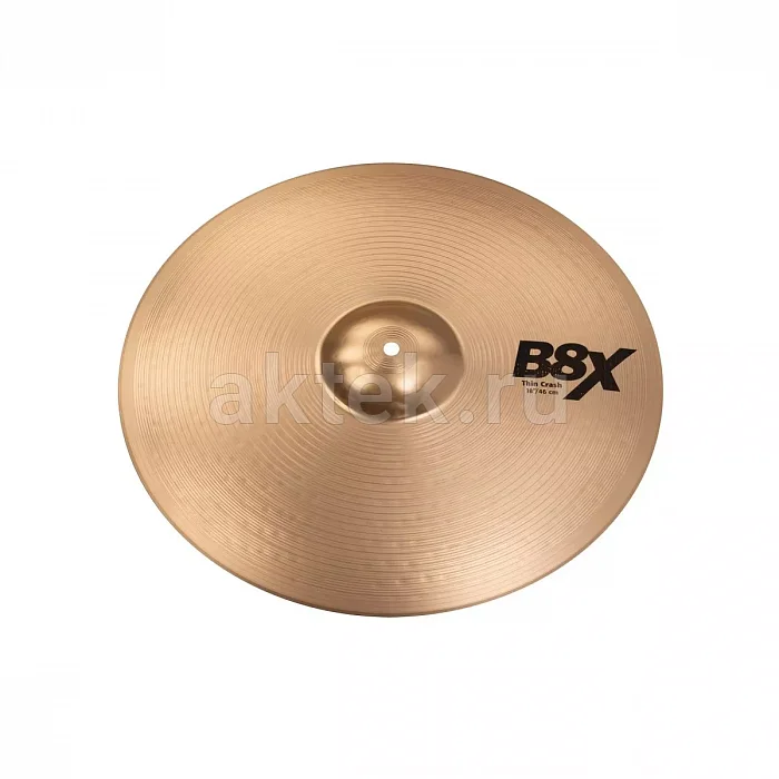 Sabian 18" B8X Thin Crash тарелка для ударной установки