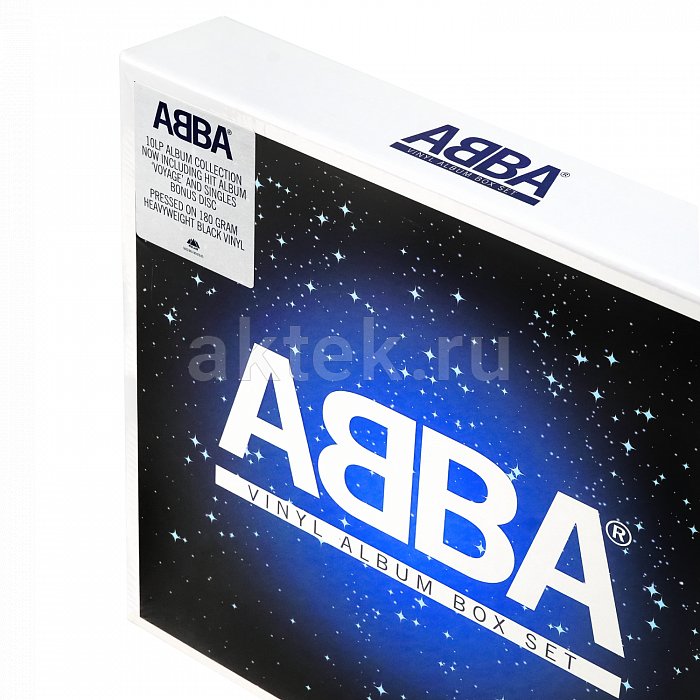 Виниловый бокс-сет ABBA - VINYL ALBUM BOX SET 180 GRAM BLACK VINYL 12" 7