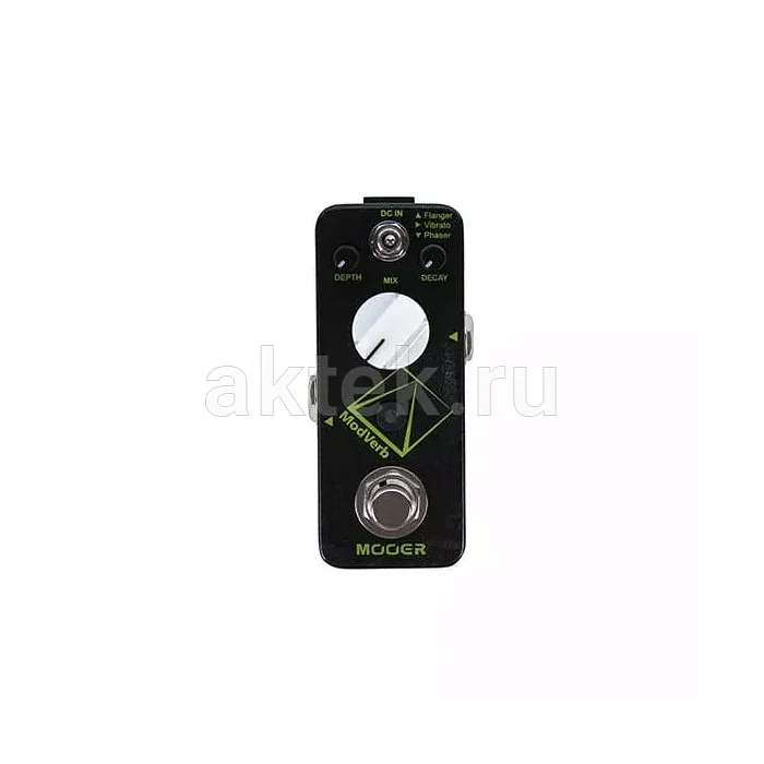 Mooer ModVerb мини-педаль модуляции и реверберации, Tap Tempo, Freeze