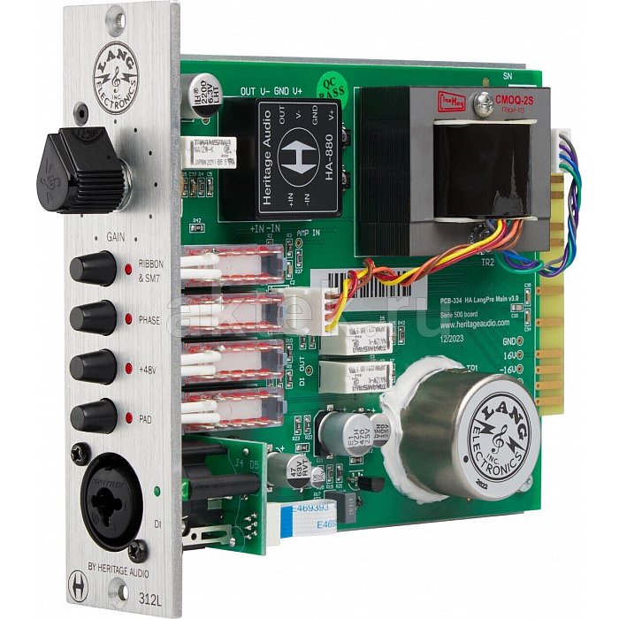 Микрофонный предусилитель Heritage Audio LANG 312L 3