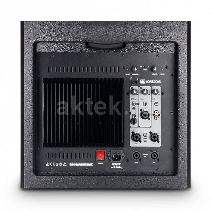LD Systems DAVE 8 ROADIE White активная PA-система сабвуфер-8″/1400Вт-пик 10