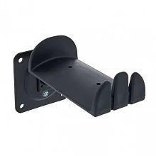K&M 16310-000-55 (16310-022-55) настенный держатель четырёх наушников, стальной, чёрный 2