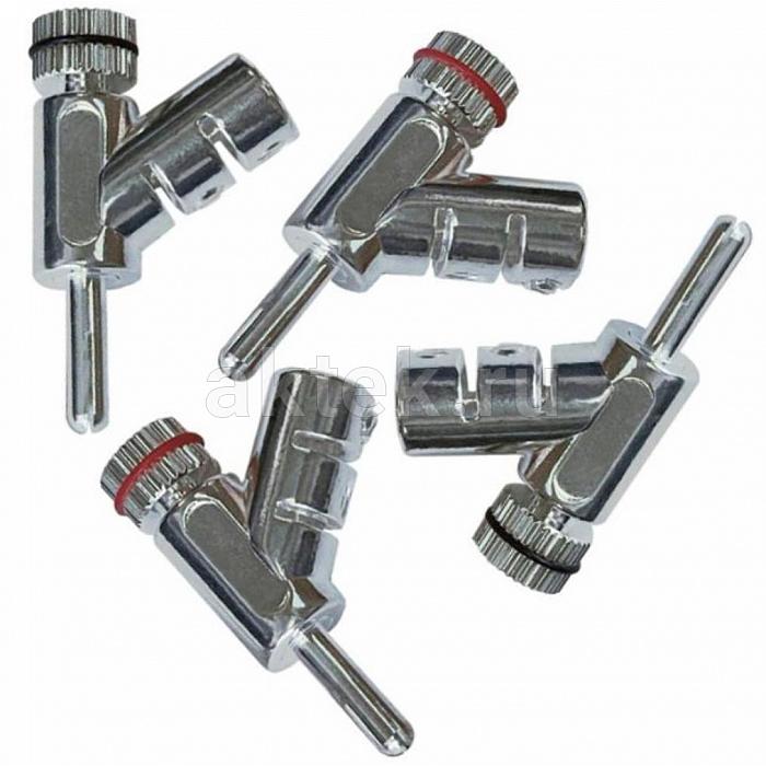 Разъёмы-бананы Wireworld BANLK04 Silver