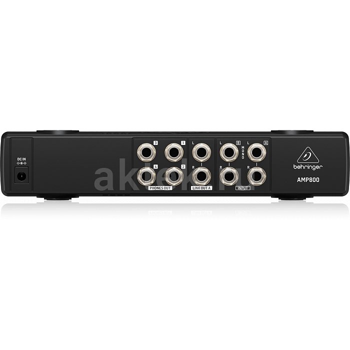 Behringer AMP800 V2 усилитель для наушников четырёхканальный 2