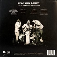 Виниловая пластинка LEONARD COHEN - HALLELUJAH & SONGS FROM HIS ALBUMS  180 GRAM BLACK VINYL 12" 2