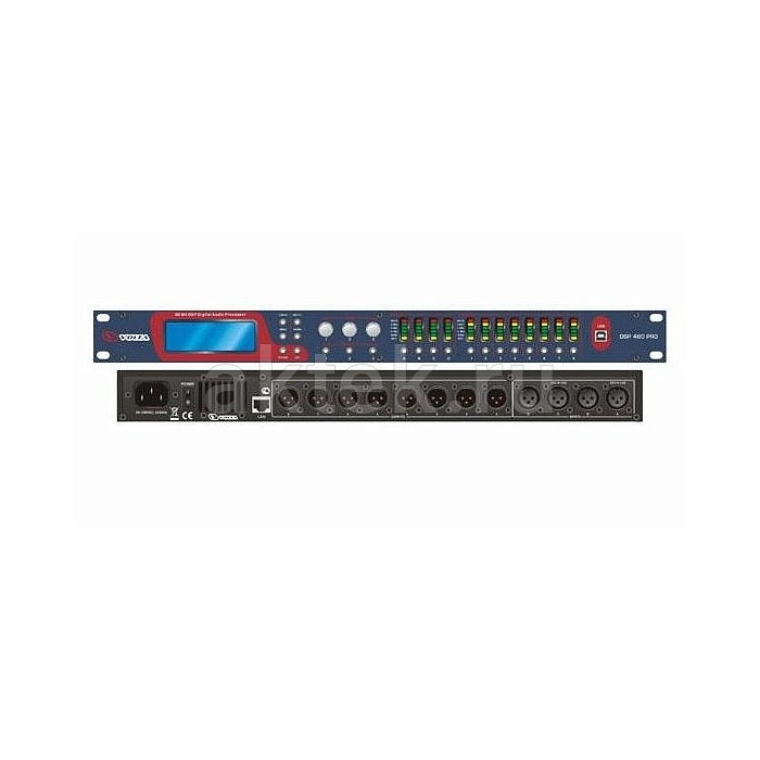 VOLTA DSP 480 PRO процессор обработки сигнала, 4 входа/8 выходов