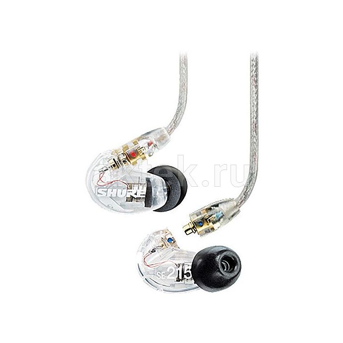 Shure SE215-CL Transparent внутриканальные наушники для персонального прослушивания