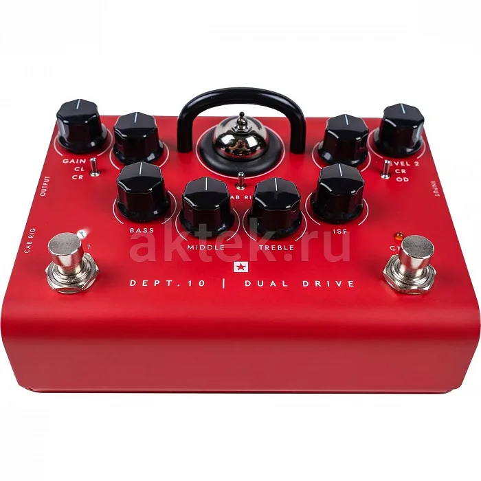 Blackstar Dept.10 Dual Drive ламповый овердрайв, 2 канала, XLR DI 2