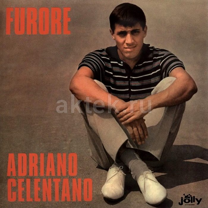 Виниловая пластинка ADRIANO CELENTANO - FURORE BLACK VINYL 12"