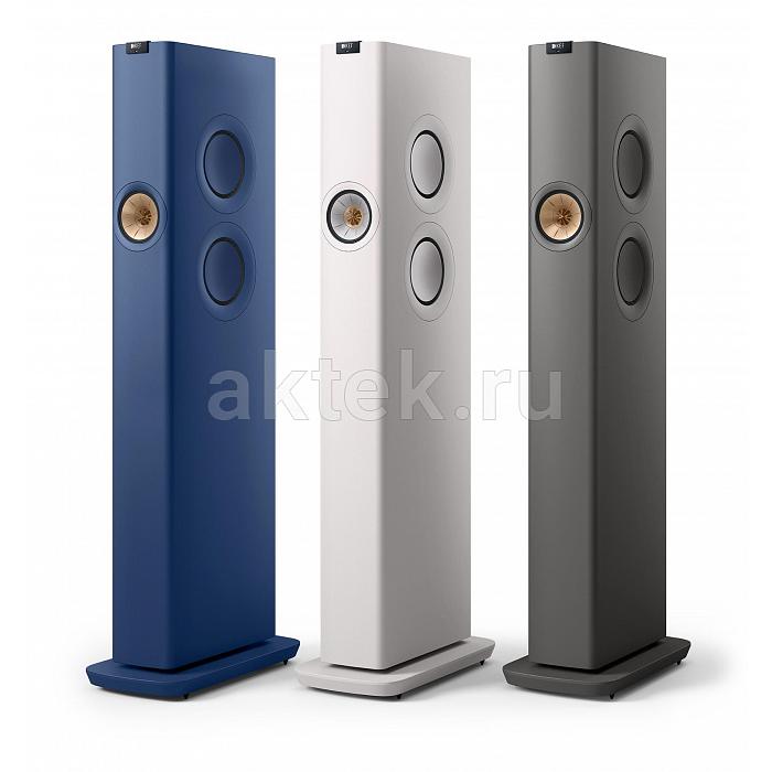 KEF LS60 Wireless Mineral White напольная акустика, Wi-Fi 4