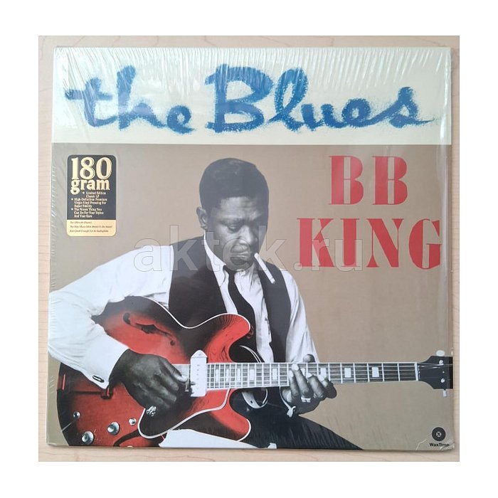 Виниловая пластинка B.B. KING - BLUES 180 GRAM BLACK VINYL 12"