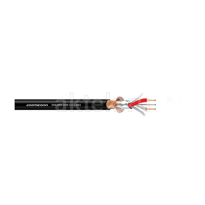 COSMICONN DM0002A-0-100 кабель DMX 512, 100 м, 2×0,30 мм²