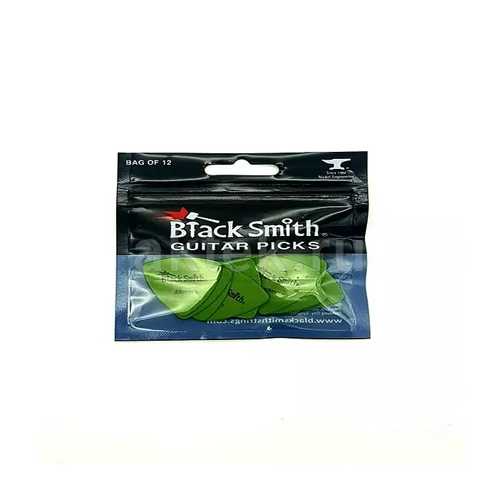 BlackSmith Triangle TEA088GN-MH Medium Heavy 0.88mm гитарные медиаторы, delrin