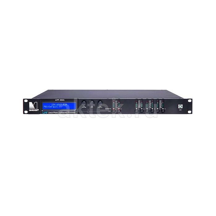 MARANI LPP-260A процессор обработки сигнала, 2 входа/6 выходов, FIR, IIR 2
