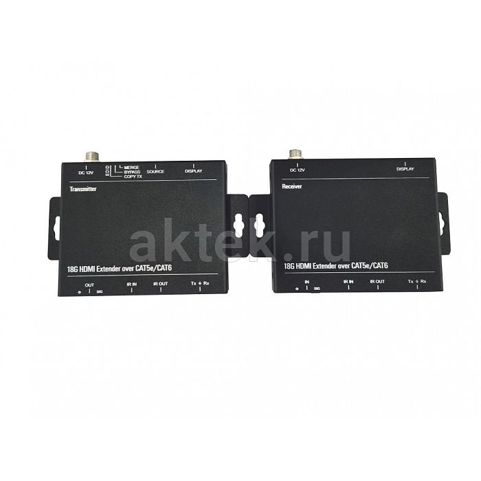 Digis EX-D72-2L HDMI2.0-удлинитель 4K60 до 70м по витой паре 4