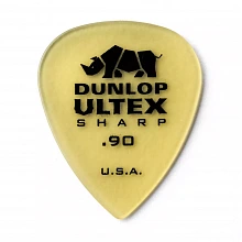 Dunlop 433P090 Ultex Sharp 6Pack медиаторы, 0,9 мм, 6 шт