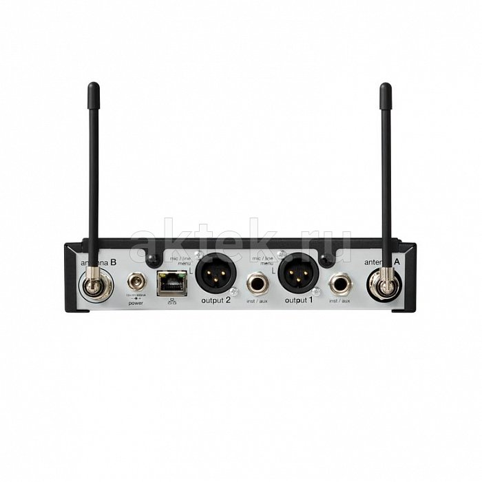 Shure SLXD4D+E двухканальный цифровой приёмник радиосистемы, 470–606 МГц 4