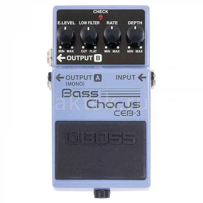 Boss CEB-3 Bass Chorus басовая педаль хоруса