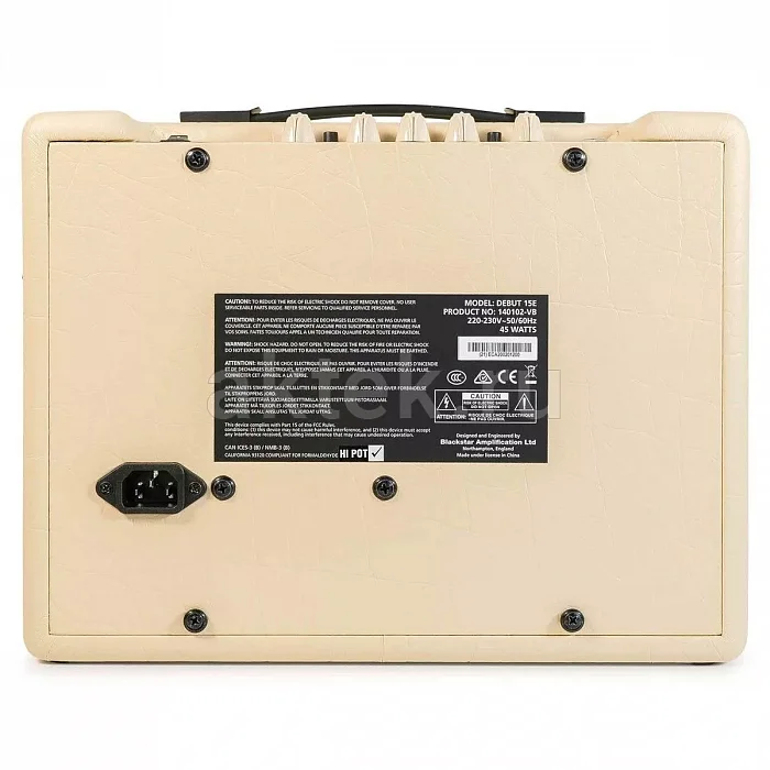 Blackstar Debut 15E Cream гитарный усилитель, 15 Вт 3