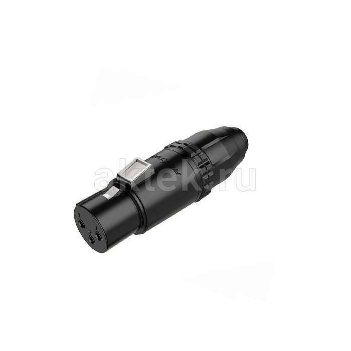 ROXTONE RX3FWP-BG разъём XLR, чёрный, гнездо, IP66 4