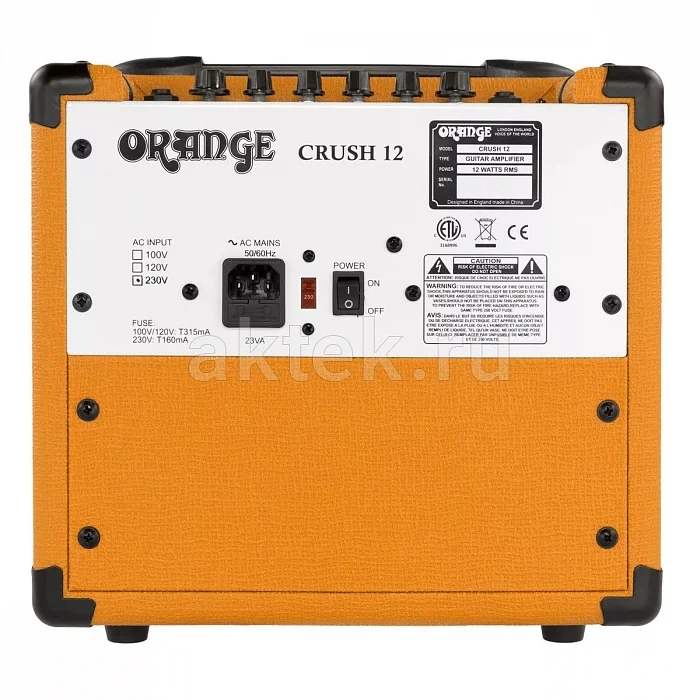 Orange Crush 12 гитарный комбоусилитель, 12 Вт, 6″ 6