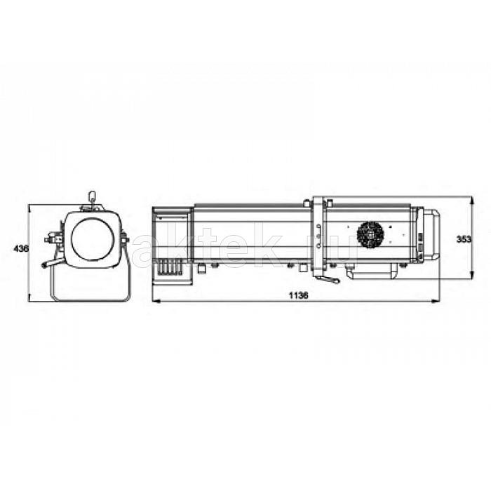 SILVER STAR SS824SC TRACER следящий прожектор, зум 10–20° 6